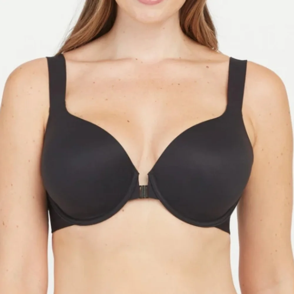 Spanx Bra-llelujah Lightly Padded Full Coverage Underwire Bra Sz-38DD